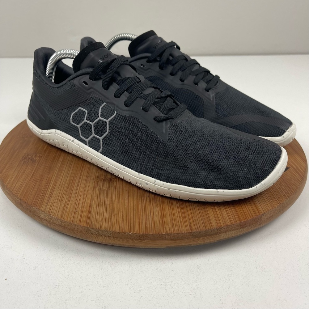 VivoBareFoot Men’s Geo Racer Knit Running Shoes